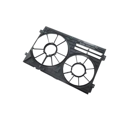 1K0121205AD Audi A3 09/12  Radyatör Ve Klima Fan Davlumbazı Boş Gövde (Çiftli) (300W 363Mm) - Ankara Ostim Yedek Parça